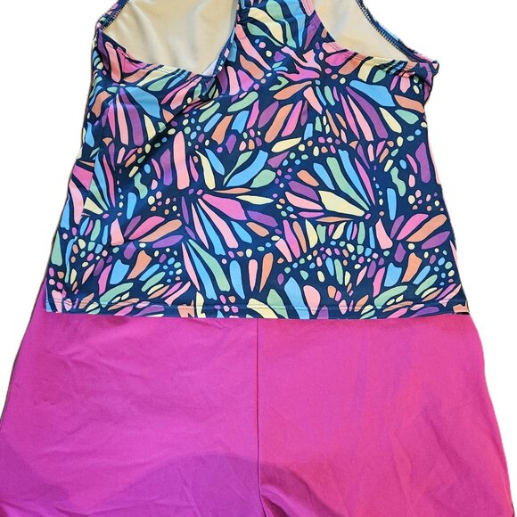 Land's End Girls Two-piece swimsuit bottoms 14/16 & top size 16 - Picture 2 of 6